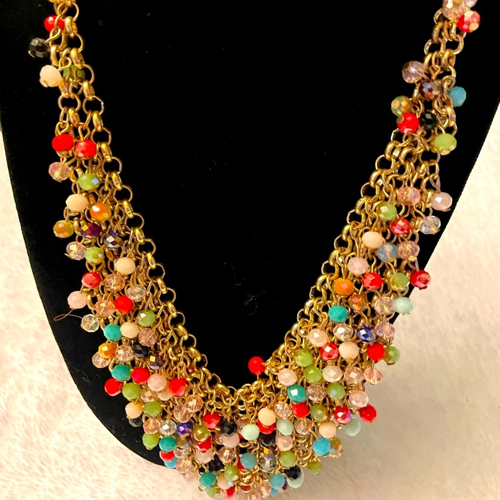 Multi Color Necklace.